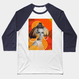 60s Supermodel Veruschka Baseball T-Shirt